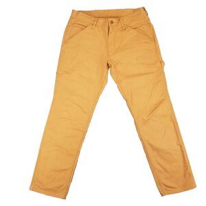 Smiths Workwear Carpenter Pants Mens 30x30 Khaki Tan Camel Retro Rugged Outdoors